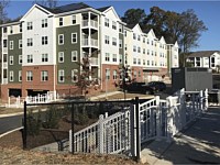 <b>White Aluminum Balcony Railing at Red Run</b>